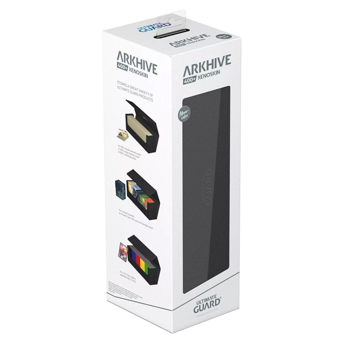 Ultimate Guard Game Supplies > Card Boxes Deck Box: Arkhive: 400+: Black 4056133022187 UGD011250