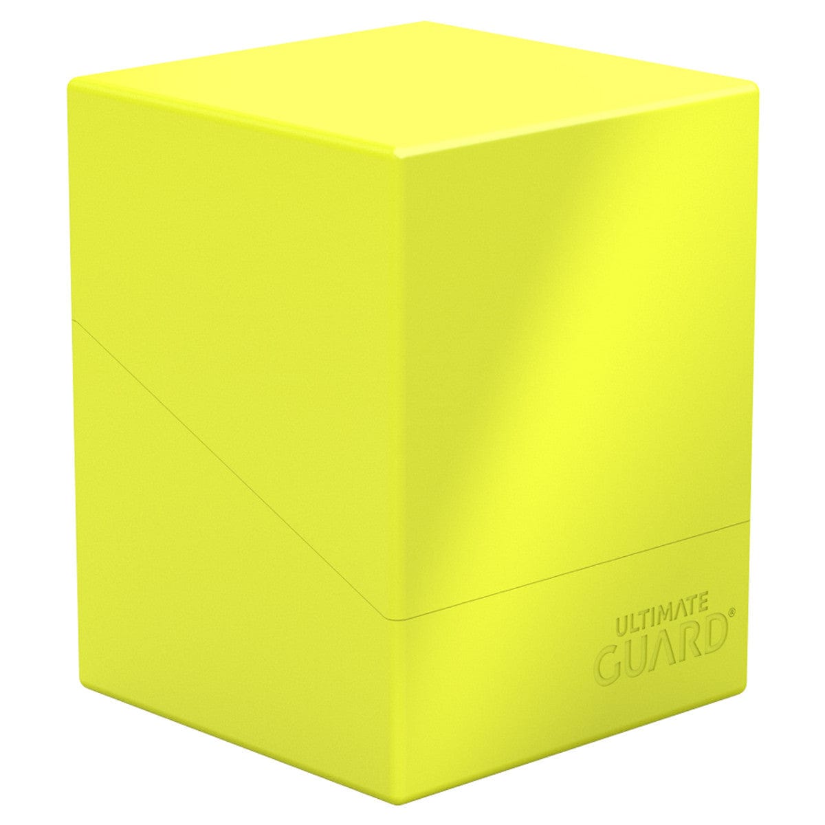 Ultimate Guard Game Supplies > Card Boxes Deck Box: Boulder: Solid: 100+: Neon Yellow 4056133034067 UGD011542