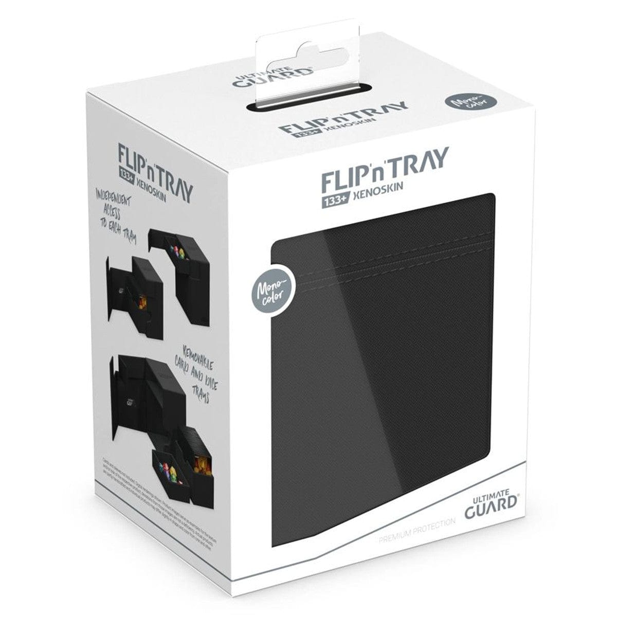 Ultimate Guard Game Supplies > Card Boxes Deck Box: Flip`n`Tray: 133+: Black 4056133025867 UGD011385