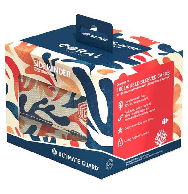 Ultimate Guard Game Supplies > Card Boxes Deck Box: Sidewinder: 100+: Coral Places: Mellow Sea 4056133037860 UGD011612