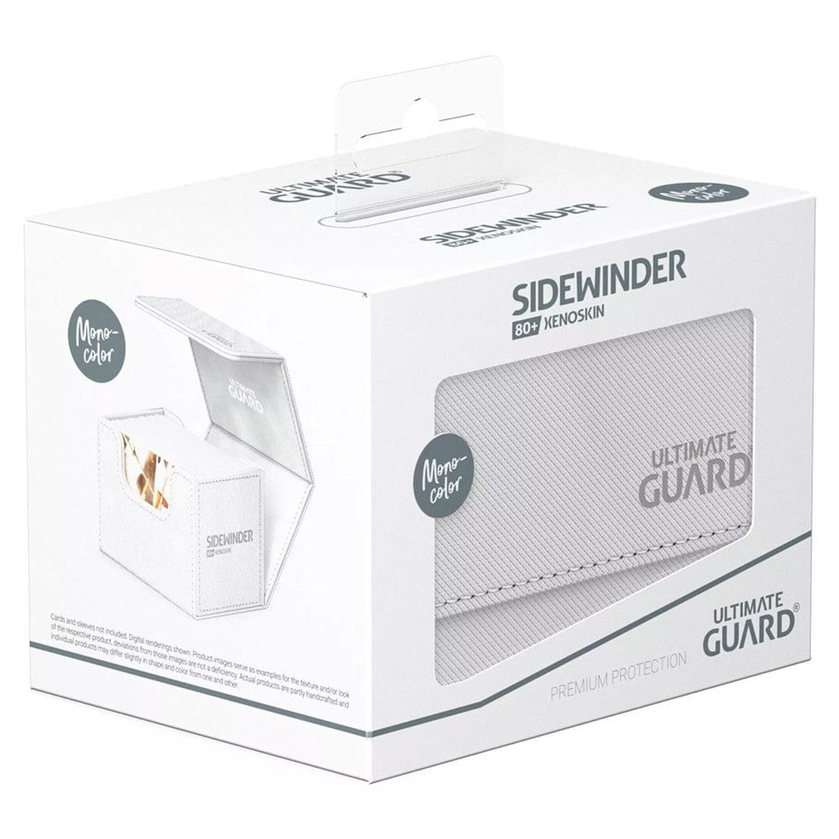 Ultimate Guard Game Supplies > Card Boxes Deck Box: Sidewinder: 80+: White 4056133021241 UGD011203