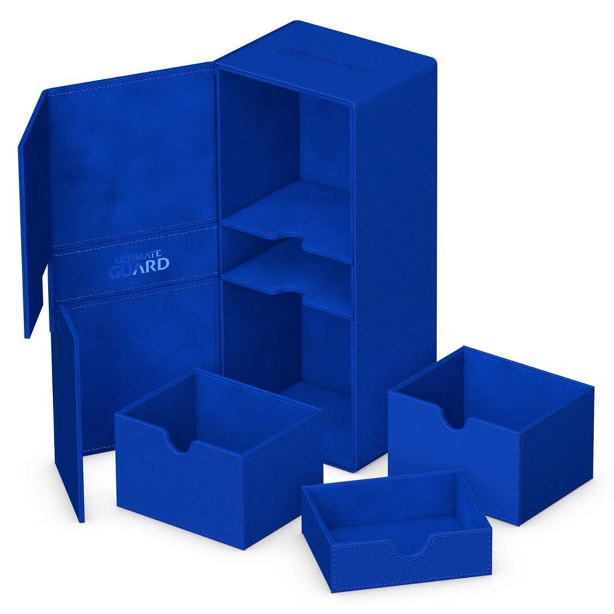 Ultimate Guard Game Supplies > Card Boxes Deck Box: Twin Flip`n`Tray: 266+: Blue 4056133025461 UGD011366
