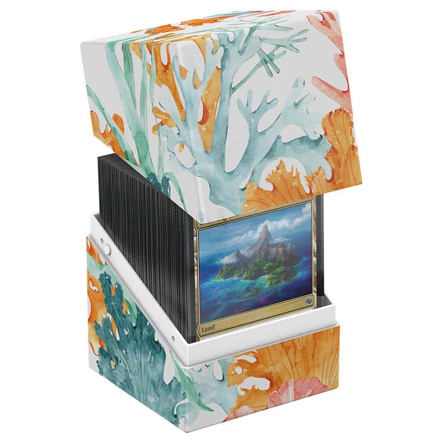 Ultimate Guard Game Supplies > Card Boxes ULTIMATE GUARD: RETURN TO EARTH BOULDER 100: CORAL PLACES: SEABLUE HUSH 4056133047678 UGD011814