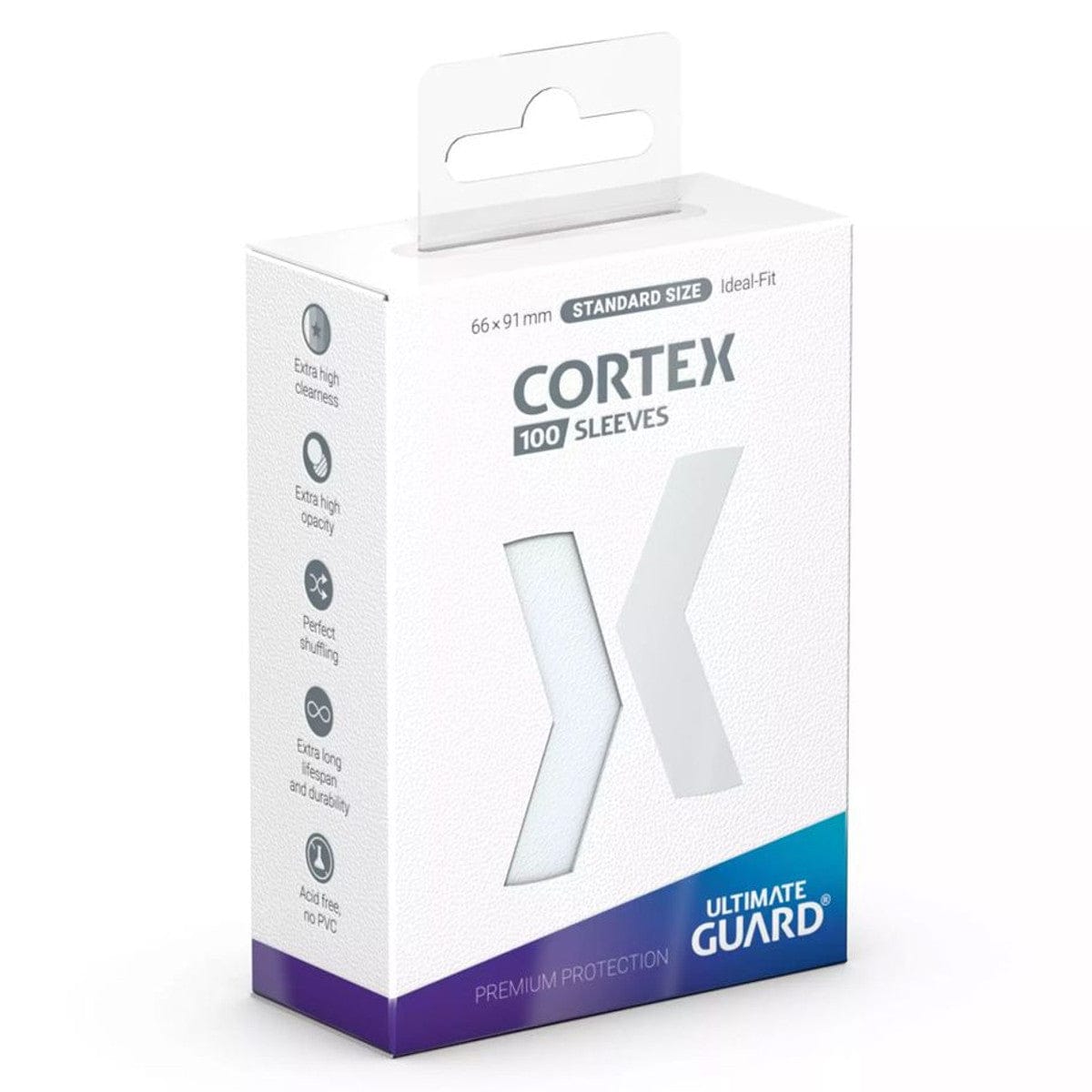 Ultimate Guard Game Supplies > Card Sleeves Deck Protector: Cortex: Clear (100) 4056133019477 UGD011185
