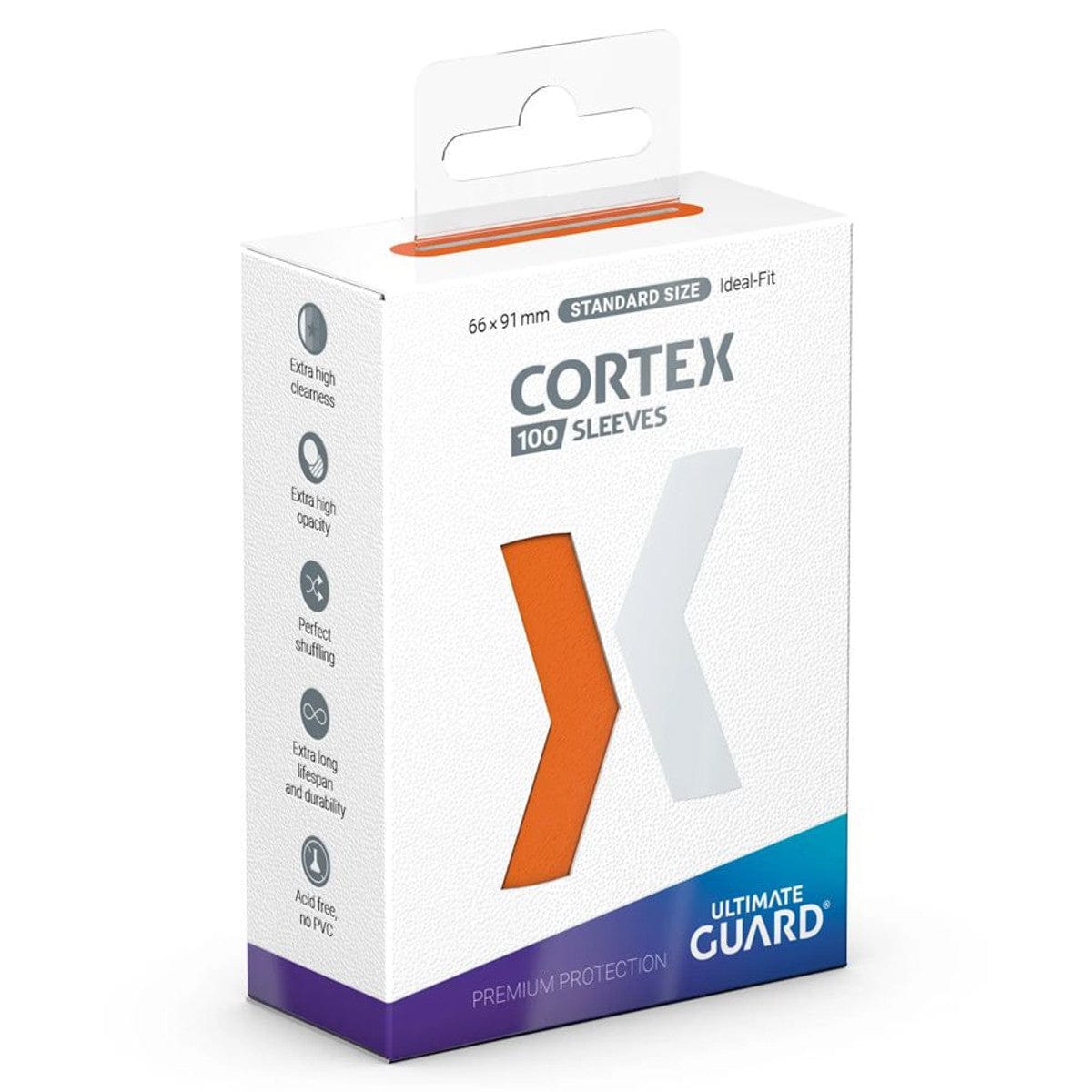 Ultimate Guard Game Supplies > Card Sleeves Deck Protector: Cortex: Orange (100) 4056133026475 UGD011414