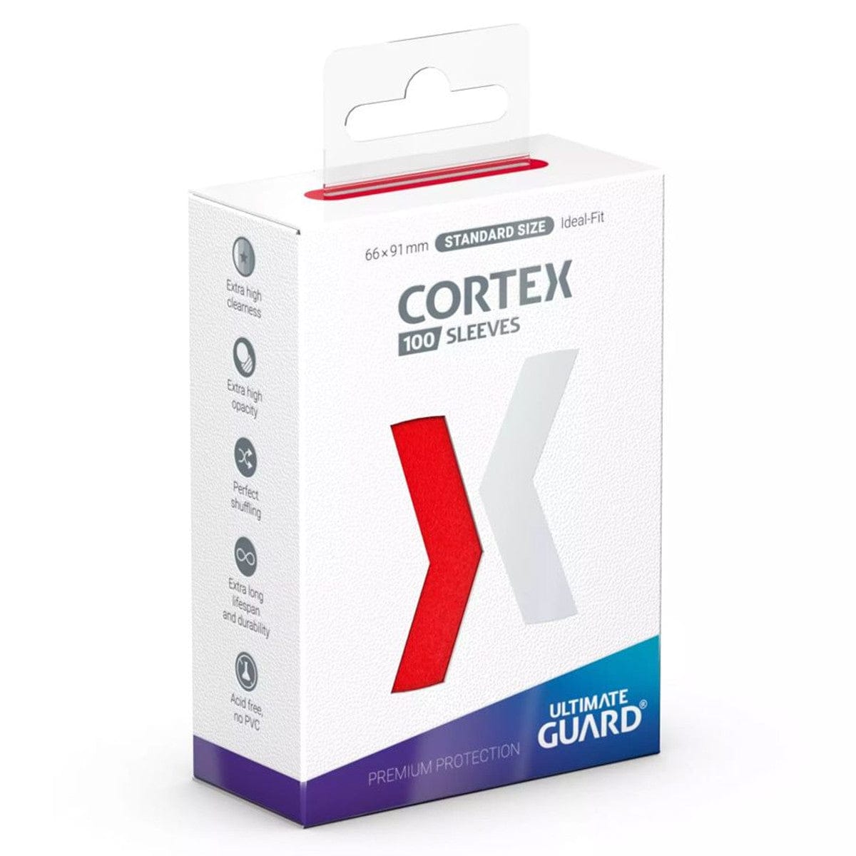 Ultimate Guard Game Supplies > Card Sleeves Deck Protector: Cortex: Red (100) 4056133018319 UGD011147