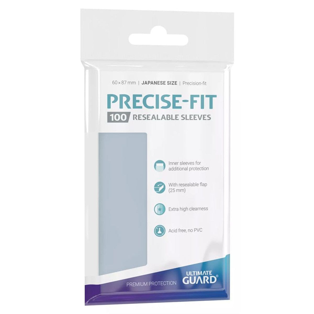 Ultimate Guard Game Supplies > Card Sleeves Deck Protector: Precise-Fit: Japanese: Resealable: Clear 4260250075760 UGD010312