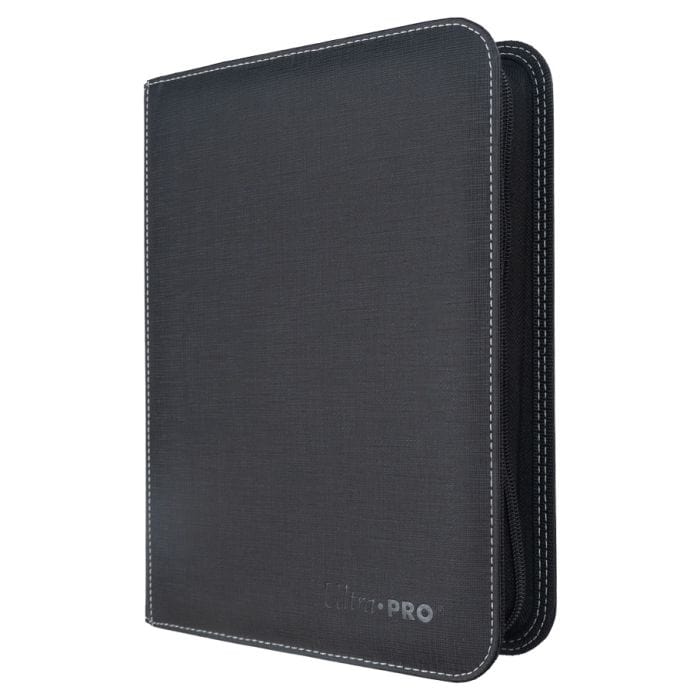 Ultra Pro Accessories Ultra Pro: 4-Pocket Zippered PRO Binder - Black 074427162191 ULP16219