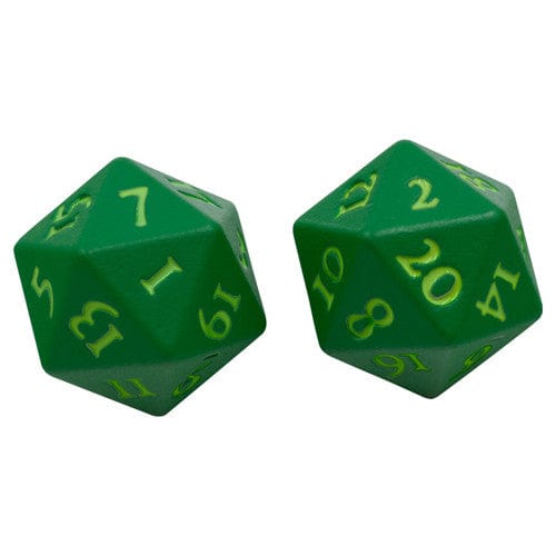 Ultra Pro Dice > Ultra-Pro Ultra Pro: Vivid Heavy Metal Dice - Green (2d20) 074427159375 UPI 15937