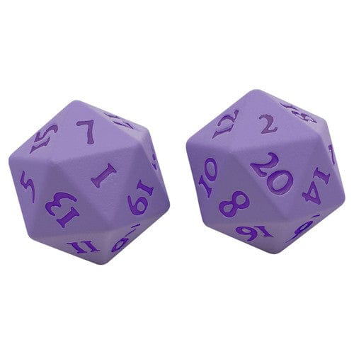 Ultra Pro Dice > Ultra-Pro Ultra Pro: Vivid Heavy Metal Dice - Purple (2d20) 074427159382 UPI 15938