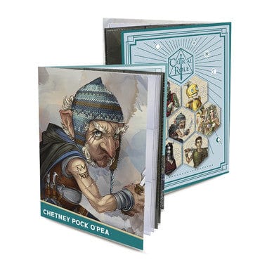 Ultra Pro Game Supplies > Card Binders Critical Role: RPG Folio with Stickers - Chetney Pock O'Pea 074427161170 UPI 16117