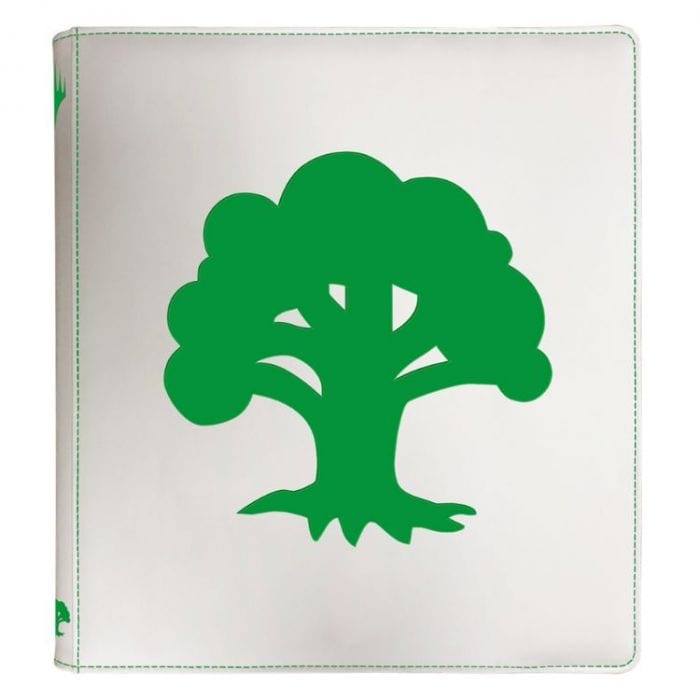 Ultra Pro Game Supplies > Card Binders Magic the Gathering CCG: Mana 8 - 12-Pocket Zip PRO-Binder, Forest 074427199227 UPI 19922