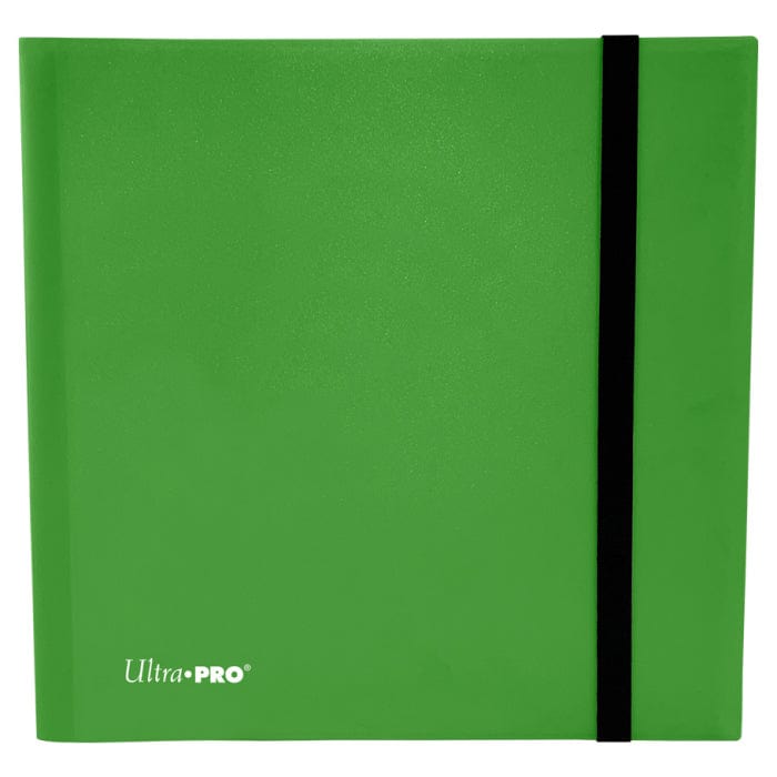 Ultra Pro Game Supplies > Card Binders Ultra Pro: 12-Pocket Eclipse PRO-Binder - Lime Green 074427161460 UPI 16146