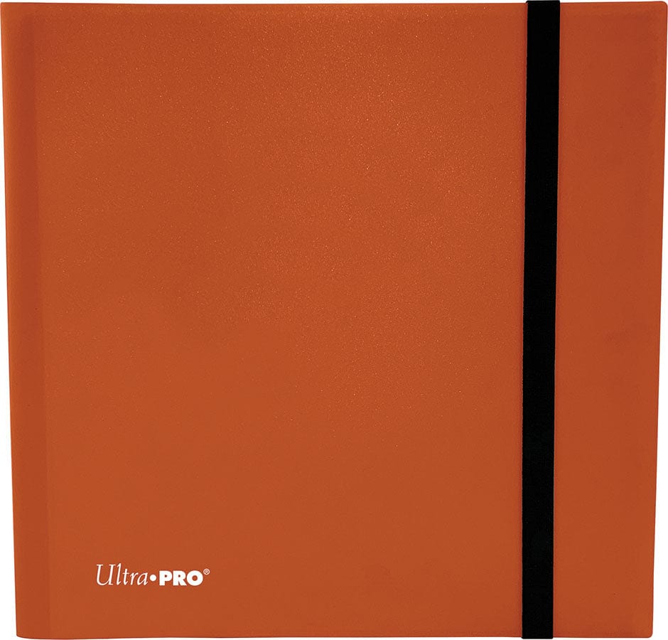 Ultra Pro Game Supplies > Card Binders Ultra Pro: 12 Pocket Eclipse PRO Binder - Pumpkin Orange 074427161446 UPI 16144