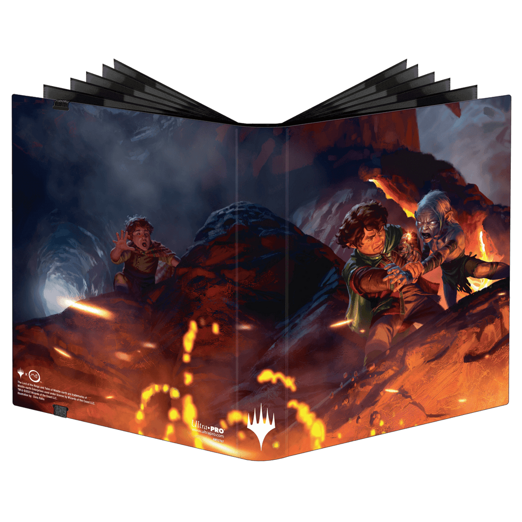 christmas card binder MTG -The Lord of the Rings: Tales of Middle-earth 9-Pocket PRO-Binder  Featuring: Frodo & Gollum