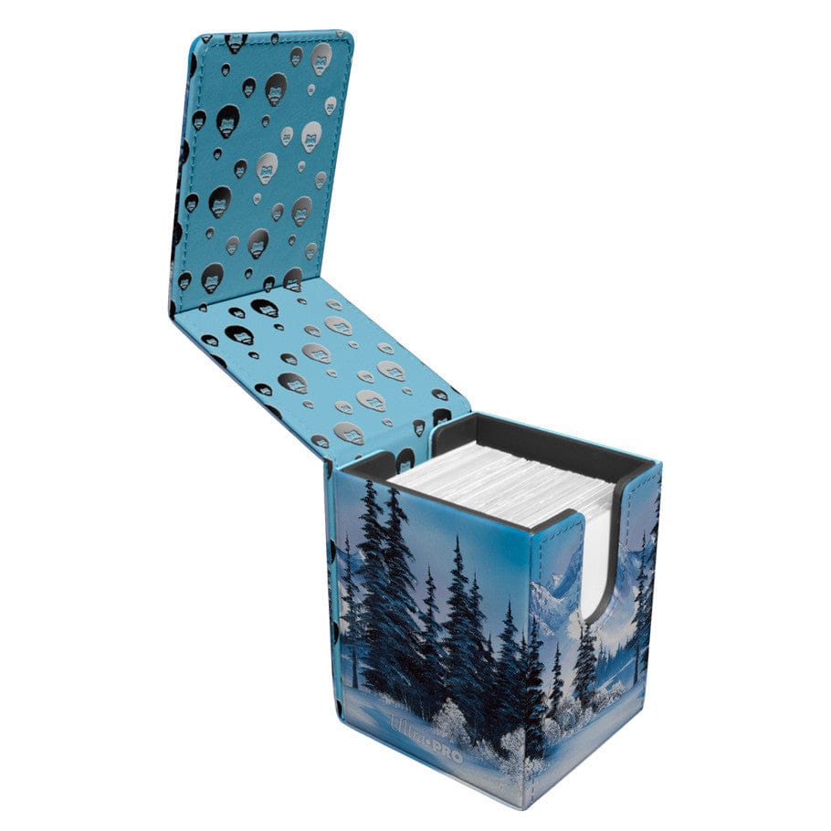 Ultra Pro Game Supplies > Card Boxes Ultra Pro: Alcove Flip - Winter Paradise (Bob Ross) 074427165208 ULP16520