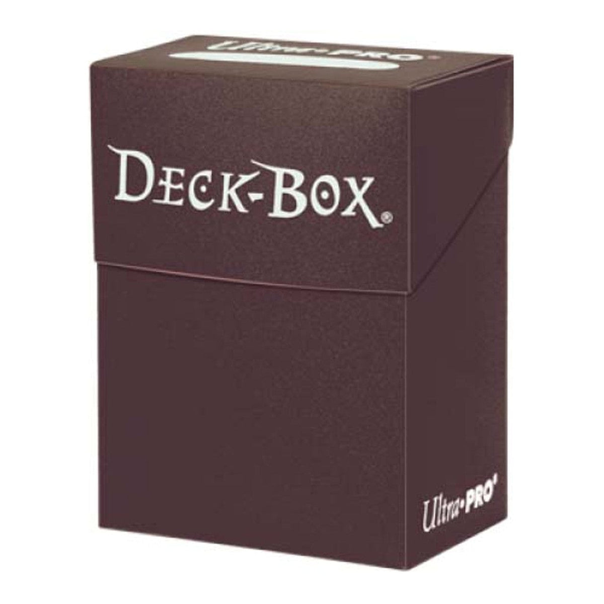 Ultra Pro Game Supplies > Card Boxes Ultra Pro: Deck Box - Solid Brown 074427825560 UPI 82556