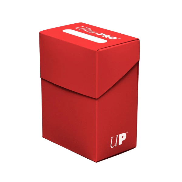 Ultra Pro Game Supplies > Card Boxes Ultra-Pro: Deck Box - Solid Red 074427852986 UPI 85298