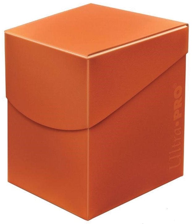 Ultra Pro Game Supplies > Card Boxes Ultra Pro: Pro 100+ Eclipse Deck Box - Pumpkin Orange 074427856892 UPI 85689