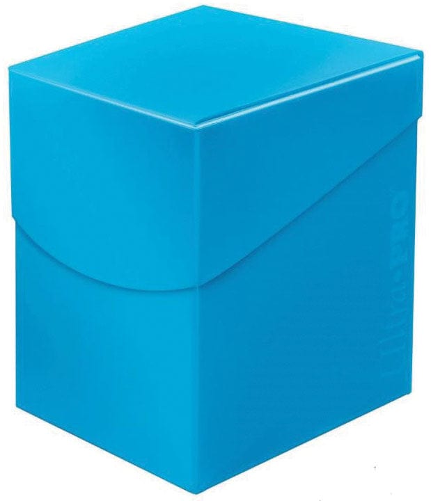Ultra Pro Game Supplies > Card Boxes Ultra Pro: Pro 100+ Eclipse Deck Box - Sky Blue 074427856854 UPI 85685