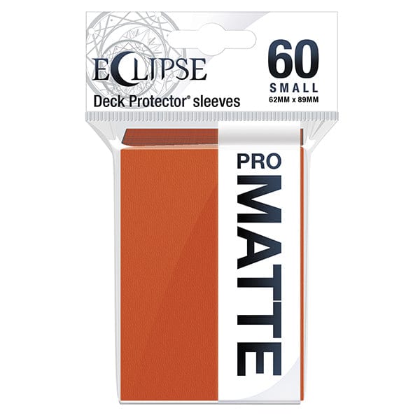 Ultra Pro Game Supplies > Card Sleeves Deck Protectors Small: PRO-Matte Eclipse Pumpkin Orange (60) 074427156435 UPR15643