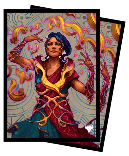 Ultra Pro Sleeves: The Lost Caverns of Ixalan - Saheeli, The Suns Brilliance (100ct) Ultra Pro Sleeves: The Lost Caverns of Ixalan - Saheeli, The Suns Brilliance (100ct)