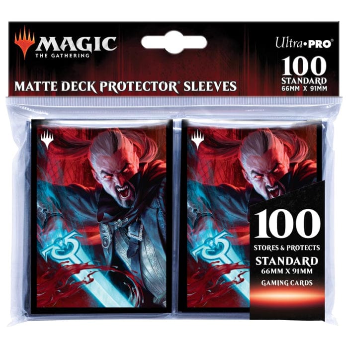 Ultra Pro Game Supplies > Card Sleeves Magic the Gathering: Deck Protectors 100ct - Odric, Blood-Cursed (Innistrad Crimson Vow) 074427192174 UPI 19217