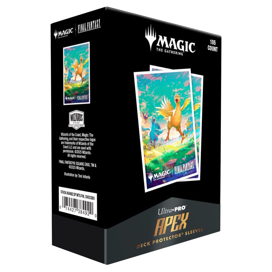 Ultra Pro Game Supplies > Card Sleeves Ultra Pro: Magic the Gathering - Apex Deck Protector 105ct, Chocobo (Final Fantasy) 074427384920 ULP38492