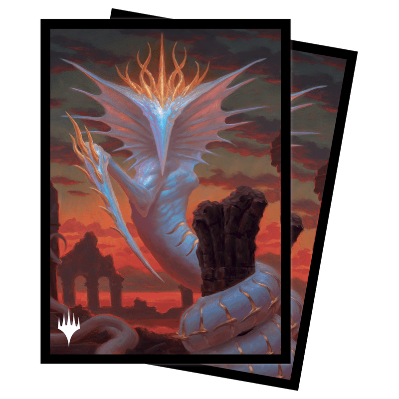 Ultra Pro Game Supplies > Card Sleeves Ultra-Pro: MTG Sleeves 100 ct - Commander Masters - Silver Gravemother 074427199623 UPI 19962