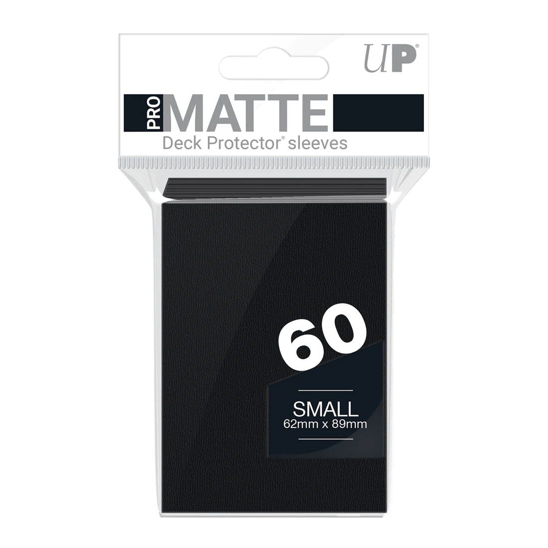 Ultra Pro Game Supplies > Card Sleeves Ultra Pro: Pro-Matte Small Deck Protector 60ct - Black 074427840211 UPI 84021