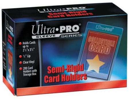 Ultra PRO Semi-Rigid 1/2 Lip Sleeves 200ct