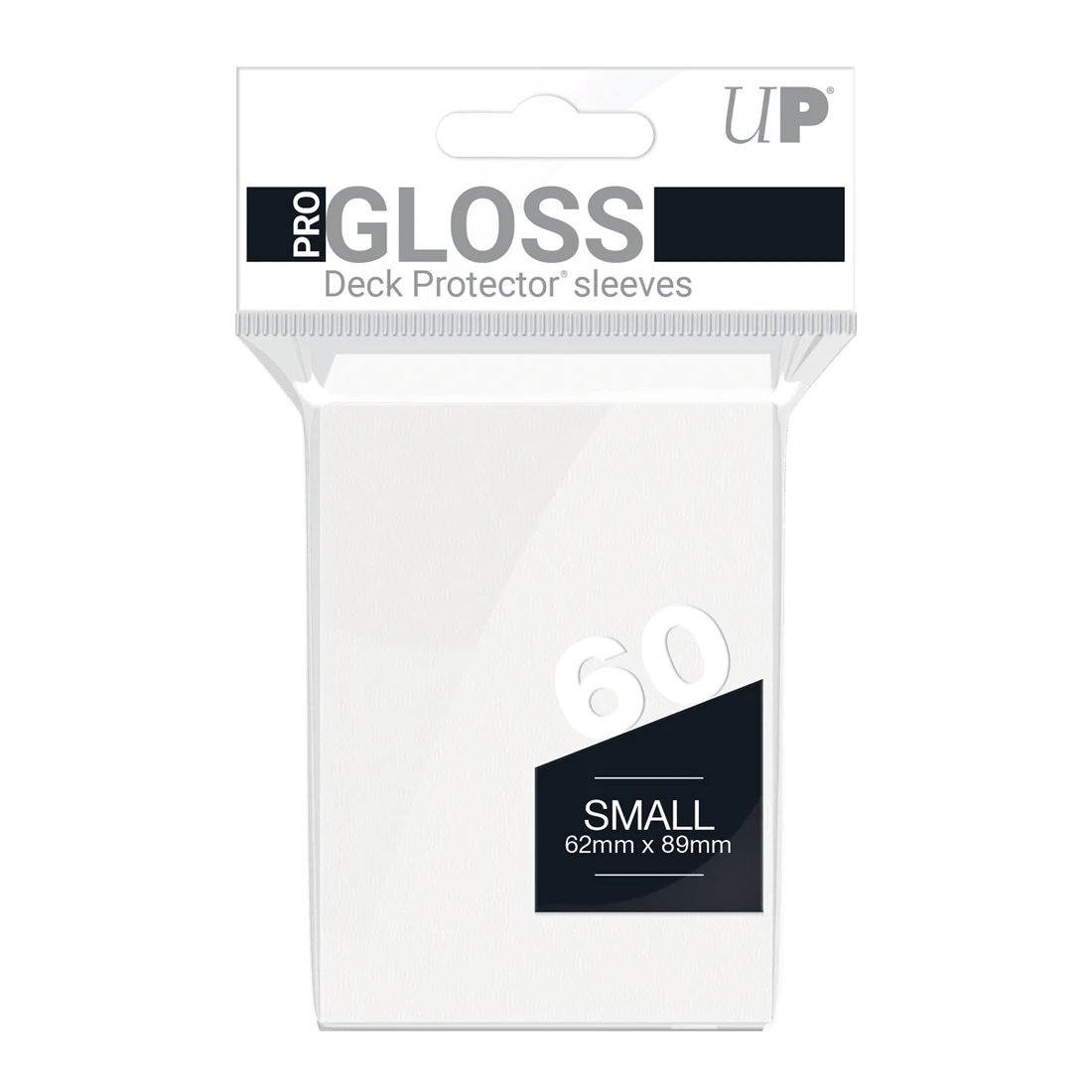 Ultra Pro PRO-Gloss 100ct Standard Deck Protector Sleeves -Clear