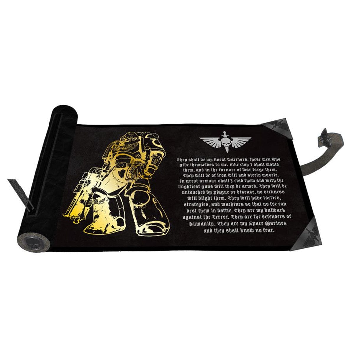 Ultra Pro Game Supplies > Dice Towers/Trays/Cups Dice Scroll: Warhammer 40,000: Space Marines 074427164355 ULP16435