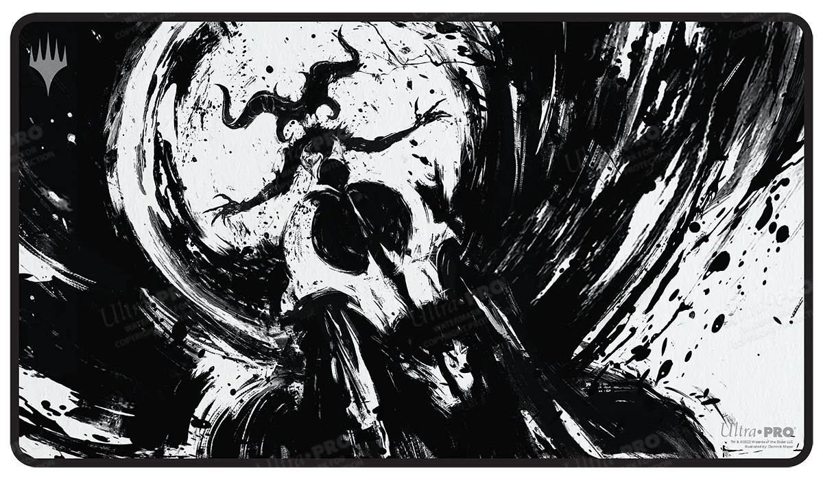 Ultra Pro Game Supplies > Playmats Ultra-Pro: MTG Playmat, Black Stitched - March of the Machine X 074427197827 UPI 19782