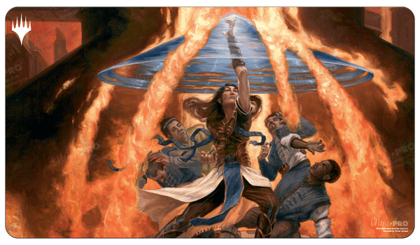 Ultra Pro Game Supplies > Playmats Ultra-Pro: MTG Playmat - Commander Masters - Fierce Guardianship Blue 074427199906 UPI 19990