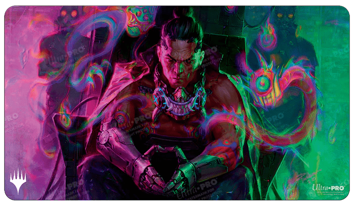 Ultra Pro Game Supplies > Playmats Ultra-Pro: MTG Playmat - Kamigawa Neon Dynasty v5 074427192754 UPI 19275