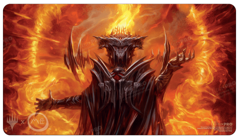 Ultra Pro Game Supplies > Playmats Ultra-Pro: MTG Playmat - Lord of the Rings - Sauron v2 074427198442 UPI 19844