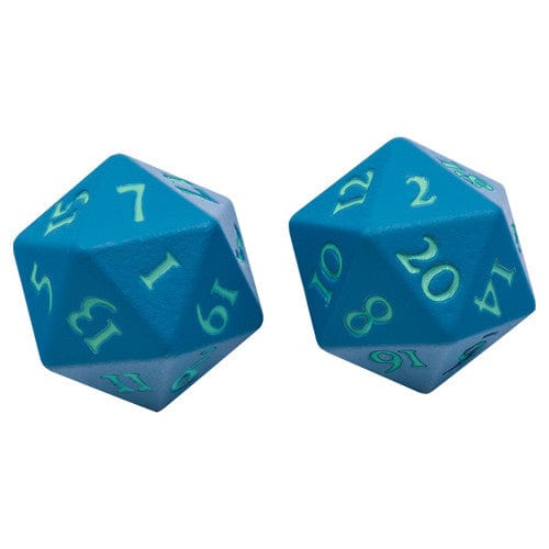 Ultra Pro Dice > Ultra-Pro Vivid Heavy Metal Dice: Teal (2d20) 074427159429 UPI 15942