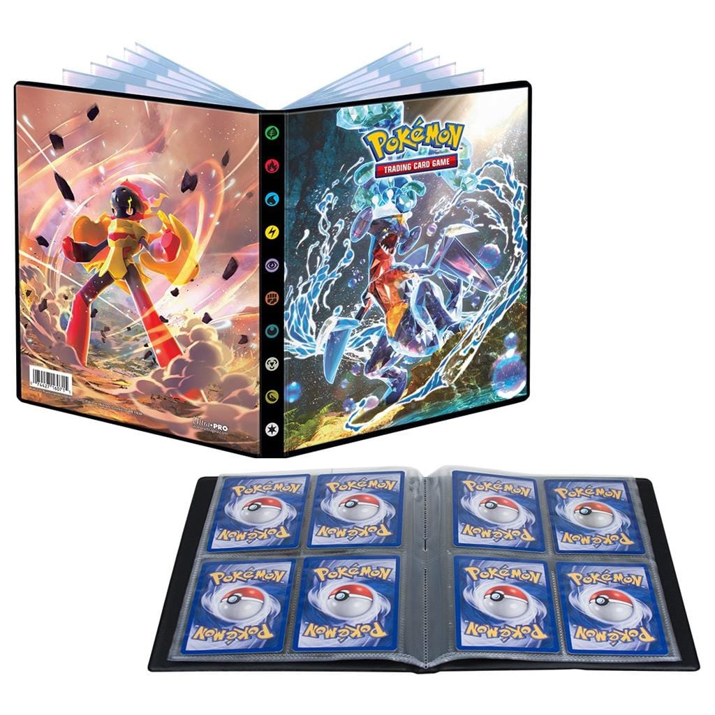 Ultra Pro Game Supplies > Card Binders Ultra Pro: Pokemon TCG - 4 Pocket Portfolio, Paradox Rift 074427160715 UPI 16071