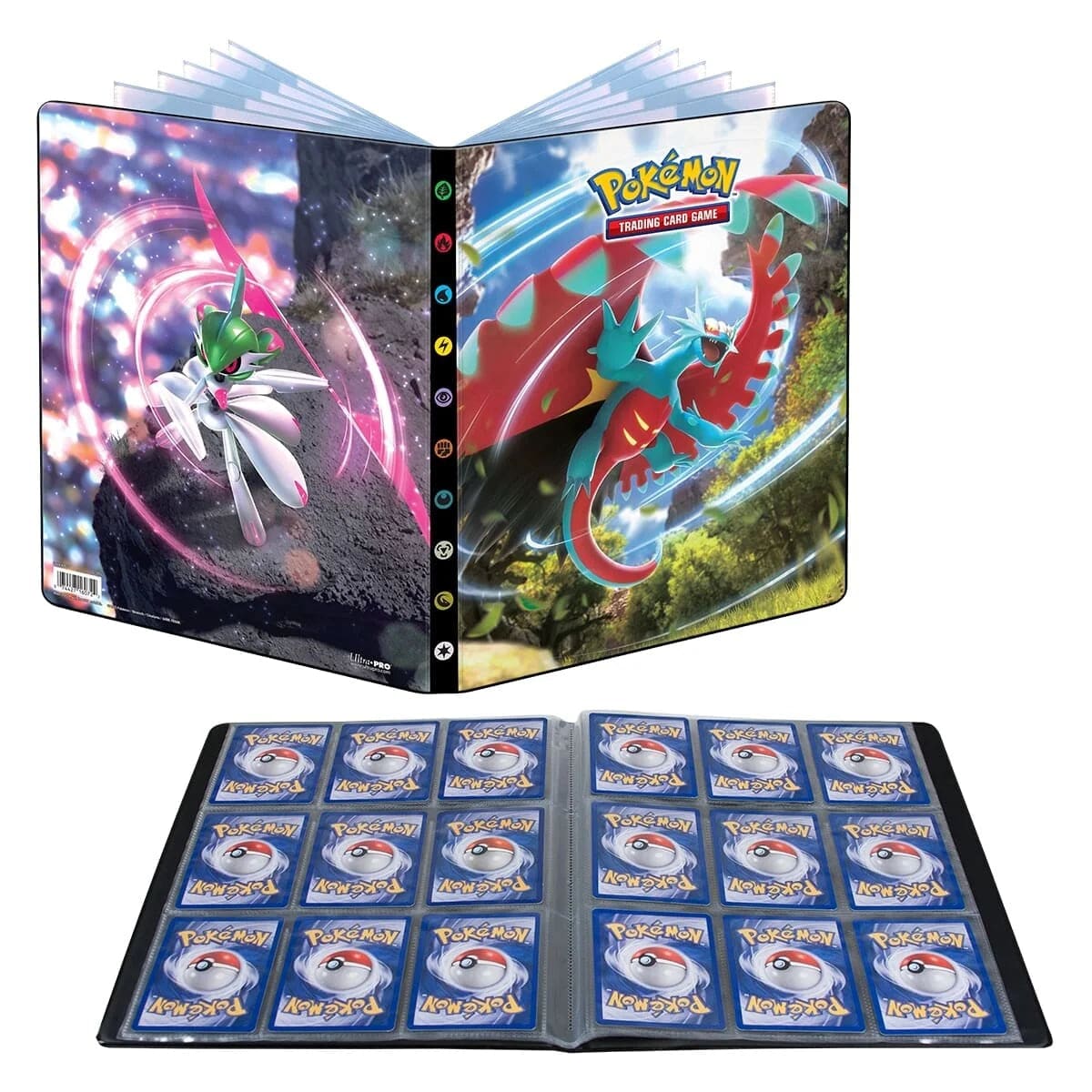 Ultra Pro Game Supplies > Card Binders Ultra Pro: Pokemon TCG - 9 Pocket Portfolio, Paradox Rift 074427160722 UPI 16072