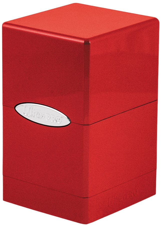 Ultra Pro Game Supplies > Card Boxes Satin Tower Deck Box: Fire 074427848446 UPI 84844