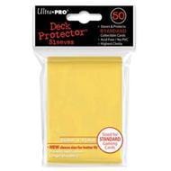 Ultra Pro Game Supplies > Card Sleeves Deck Protector Pack: Yellow Solid 50ct (DISPLAY 12) 074427826758 UPI 82675