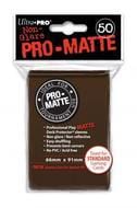 Ultra Pro Game Supplies > Card Sleeves Pro-Matte Deck Protectors Pack: Brown (DISPLAY 12) 074427841898 UPI 84189