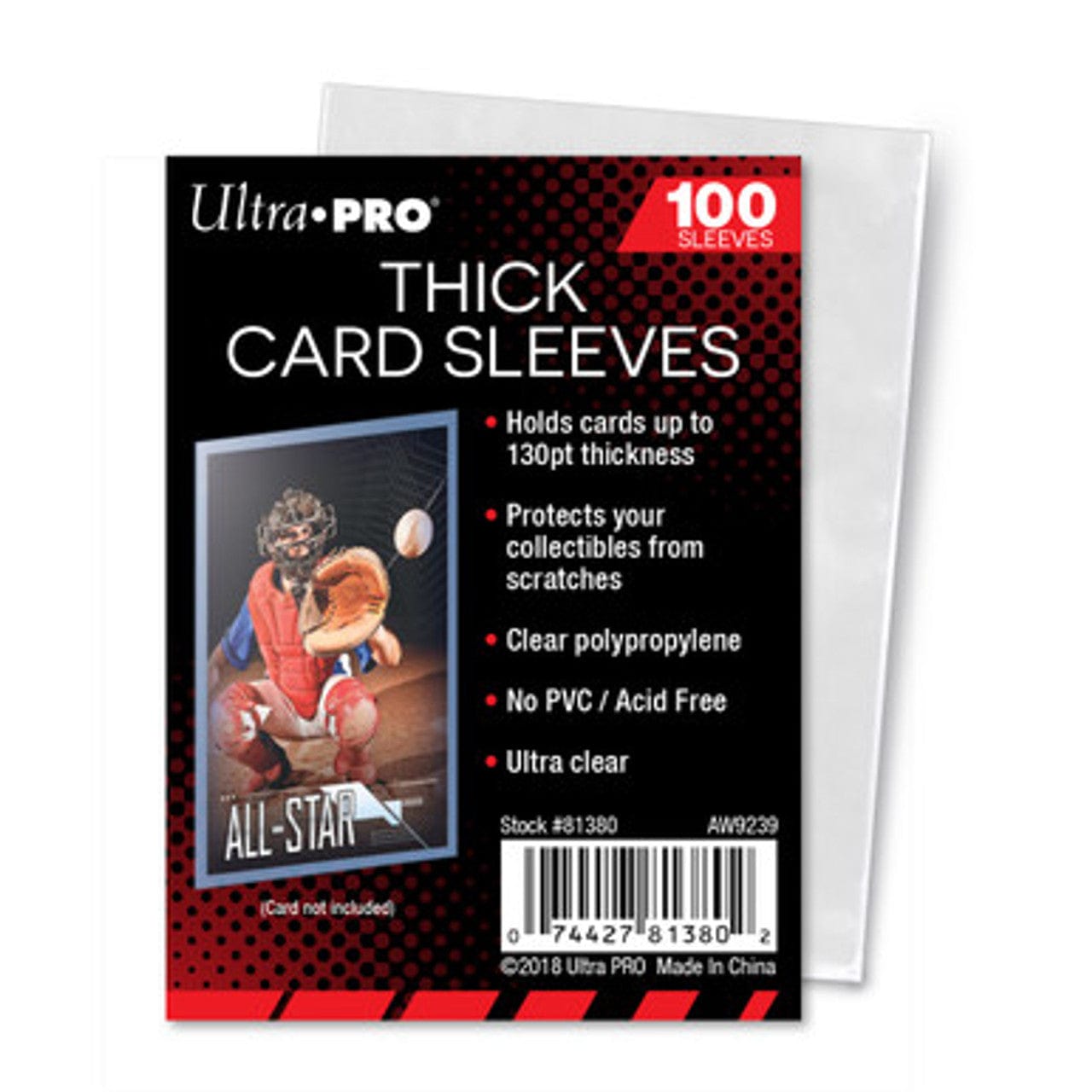 Ultra Pro: Thick Card Sleeves - 2.5" x 3.5" Ultra Pro: Thick Card Sleeves - 2.5" x 3.5"
