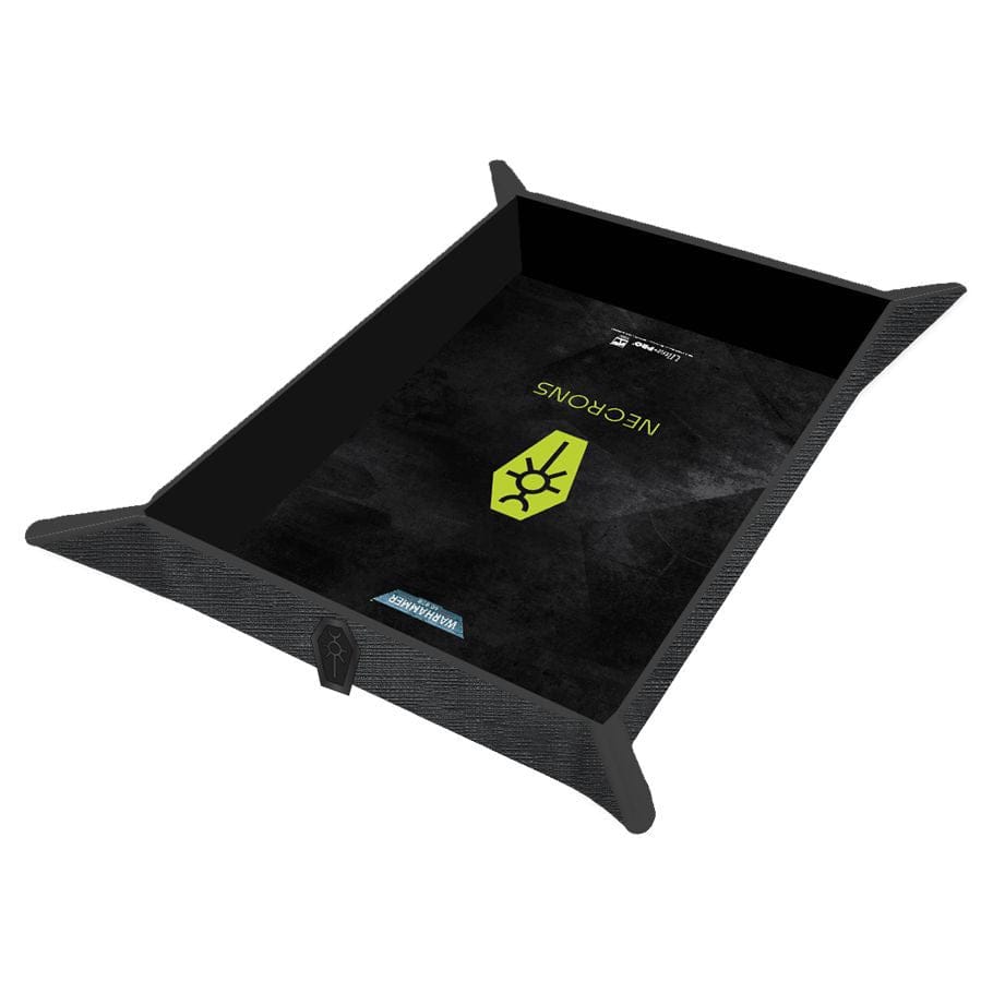 Ultra Pro Tabletop Games > Games Workshop > Warhammer 40k Foldable Dice Tray: Warhammer 40,000: Necron 074427165543 ULP16561