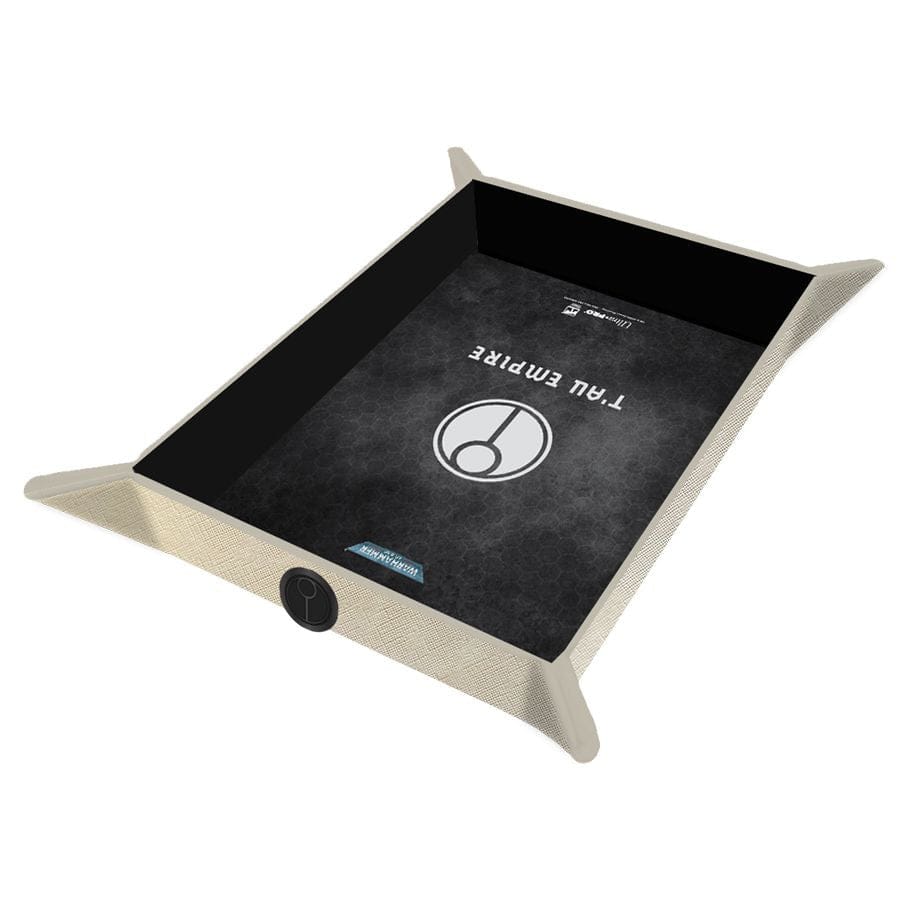 Ultra Pro Tabletop Games > Games Workshop > Warhammer 40k Foldable Dice Tray: Warhammer 40,000: T'au Empire 074427165543 ULP16554