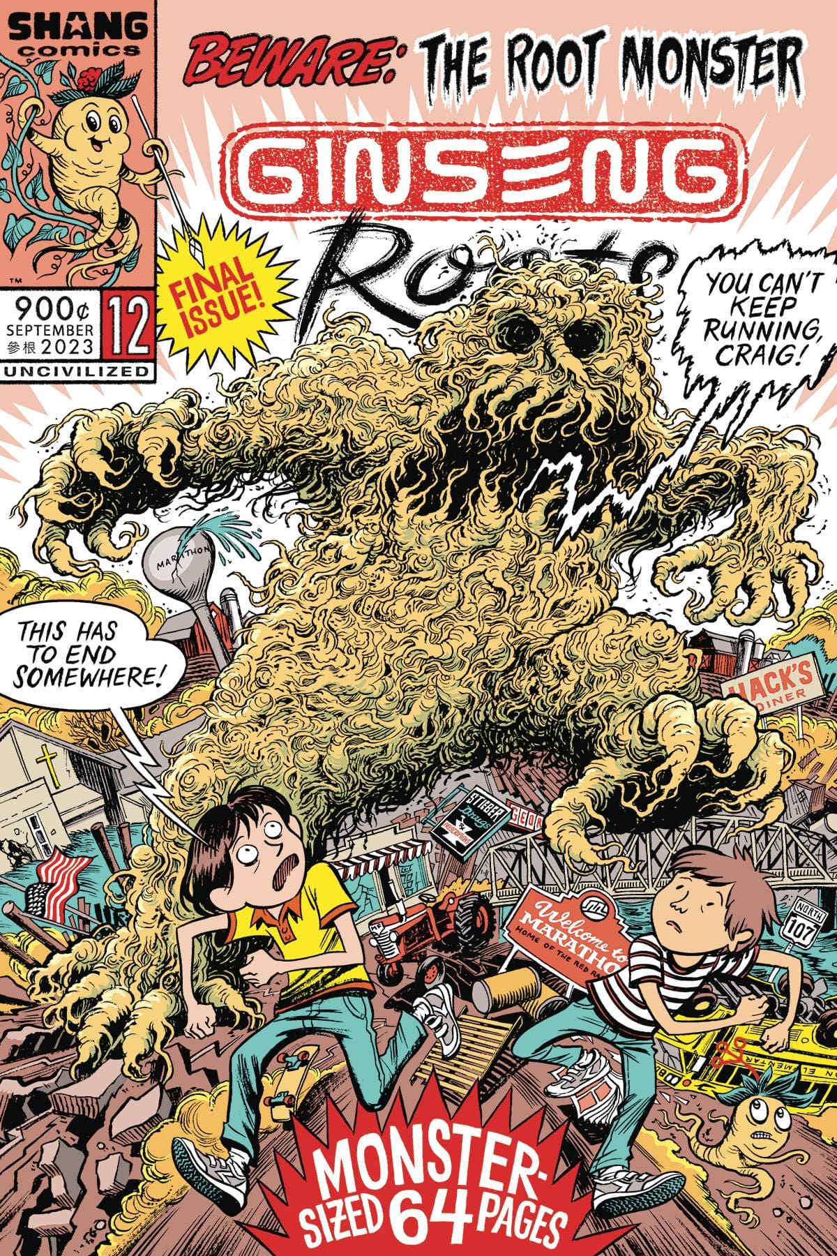 Uncivilized Comics Comic Books GINSENG ROOTS #12 85000764100901211 JUL232059