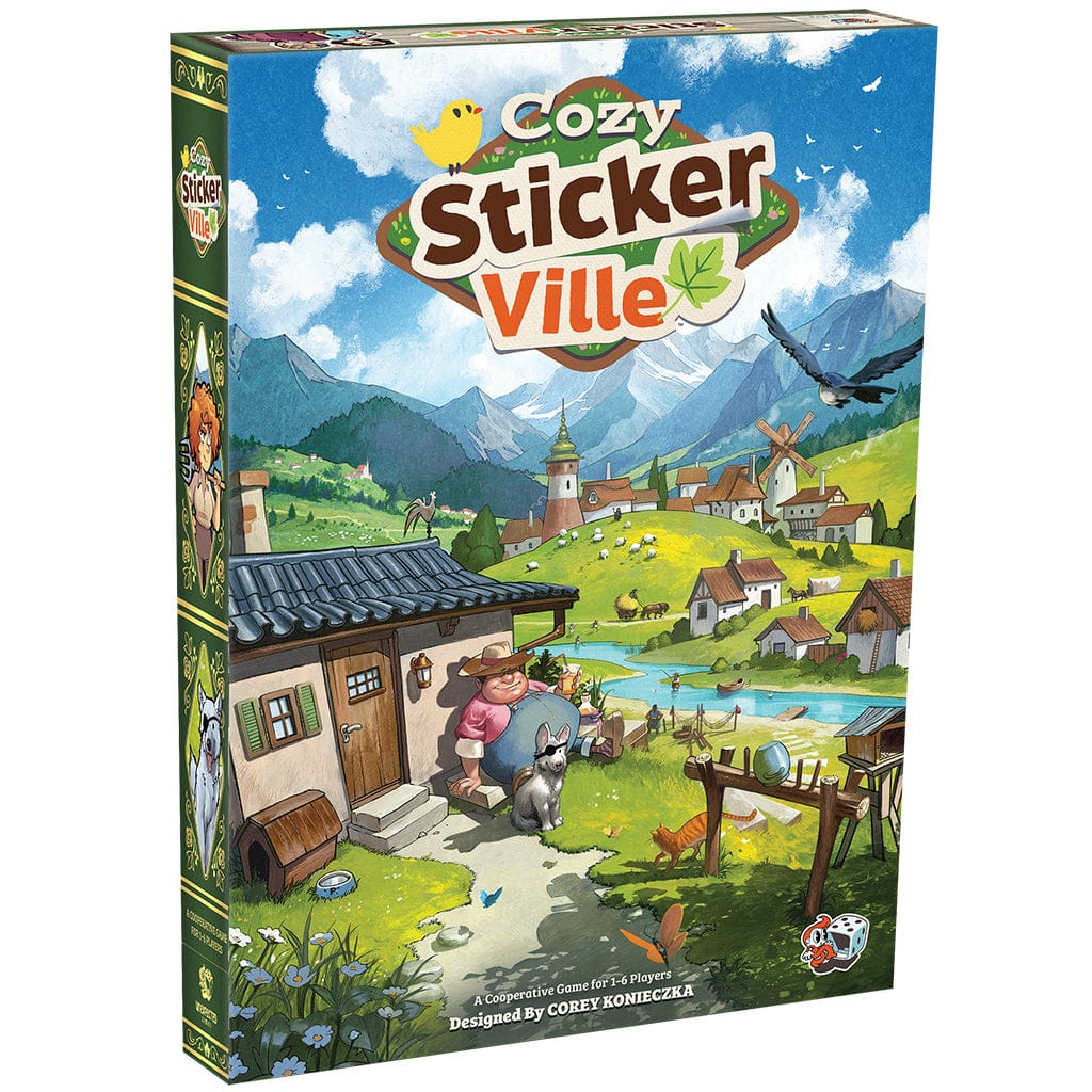 Unexpected Games Board Games Cozy Stickerville 841333134440 UGCSV0101EN