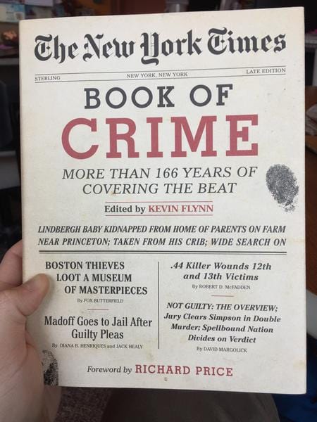 Union Square & Co. Books > True Crime & Conspiracy > True Crime Book of Crime: More than 166 Years of Covering the Beat - Hardcover 9781402793233 MC-22634