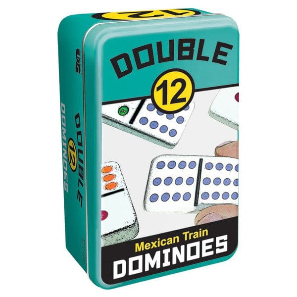 University Games Dominoes: Double 12 Mexican Train 794764554038 UNV55403